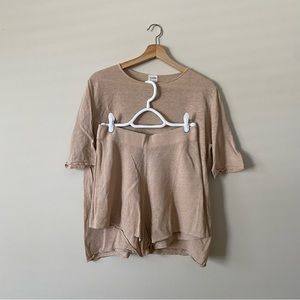 St. Agni Tan Jumpsuit